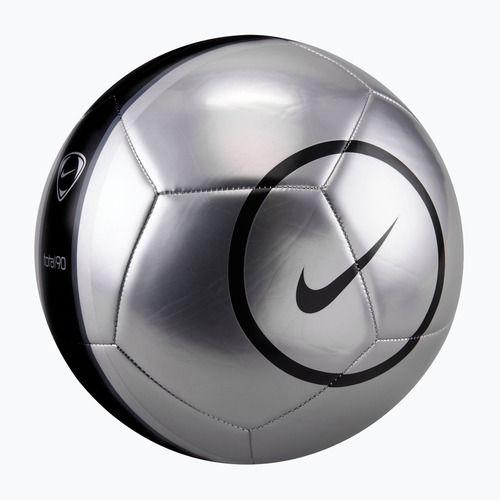 Футболна топка Nike Academy T90 Metallic '26 metallic silver/black/black размер 4