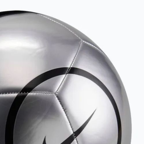 Футболна топка Nike Academy T90 Metallic '26 metallic silver/black/black размер 4
