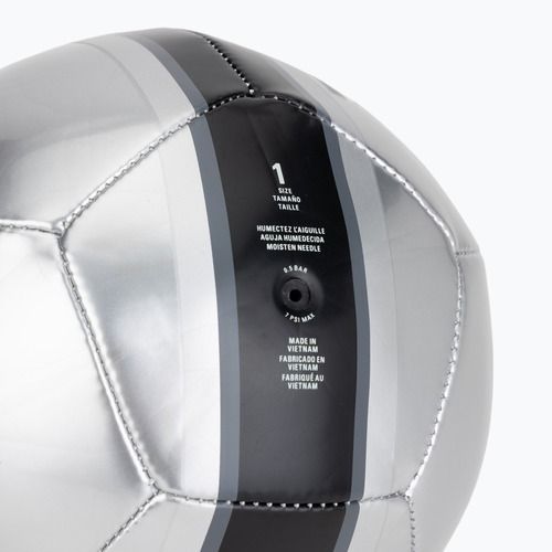 Футболна топка Nike Skills Total 90 metallic silver/black/black размер 1