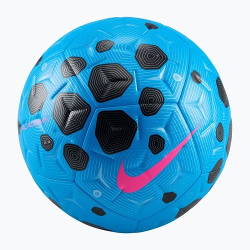 Футболна топка Nike Academy blue glow/black/pink blast размер 5