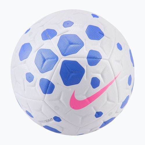 Футболна топка Nike Academy white/racer blue/pink blast размер 5