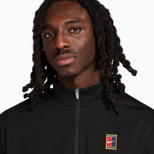 Мъжки тенис суитшърт Nike Court Heritage black/black