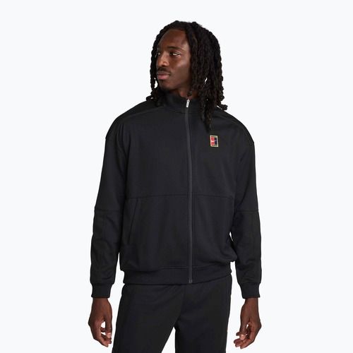 Мъжки тенис суитшърт Nike Court Heritage black/black