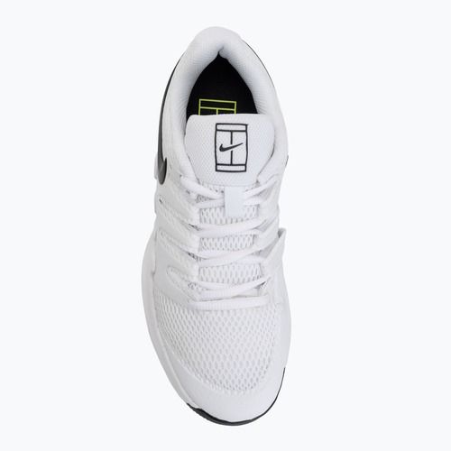 Детски тенис обувки Nike Court Vapor X Jr white/volt/black