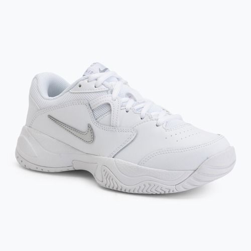 Детски тенис обувки Nike Court Lite 2 Jr white/metallic silver