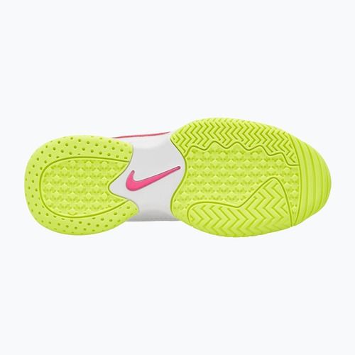 Детски тенис обувки Nike Court Lite 2 Jr white/hot lime/grey fog/laser fuchsia