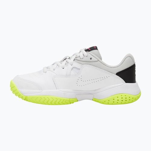 Детски тенис обувки Nike Court Lite 2 Jr white/hot lime/grey fog/laser fuchsia
