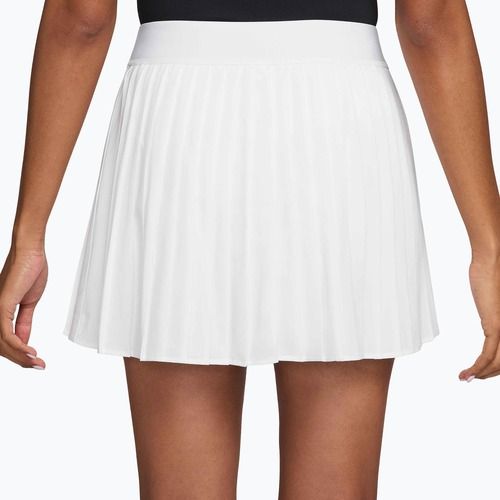 Пола за тенис Nike Victory Dri-Fit High-Waisted Pleated white/black