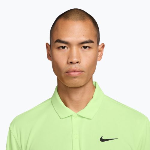 Мъжка фланелка за тенис Nike Court Dri-Fit Polo Solid light liquid lime/black