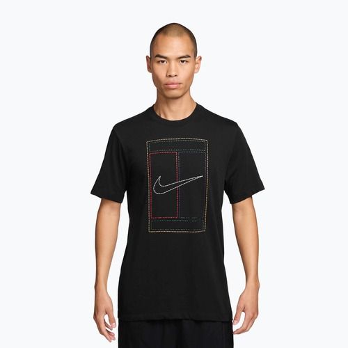 Мъжка тениска Nike Court Heritage black