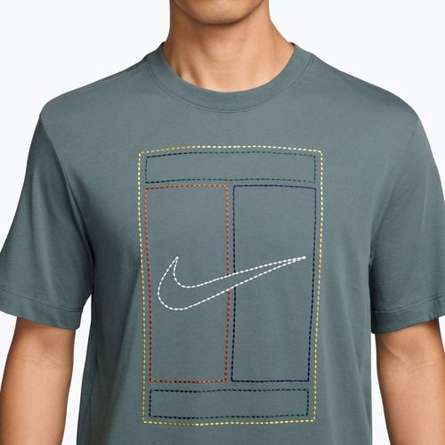 Мъжка тениска Nike Court Heritage mineral slate