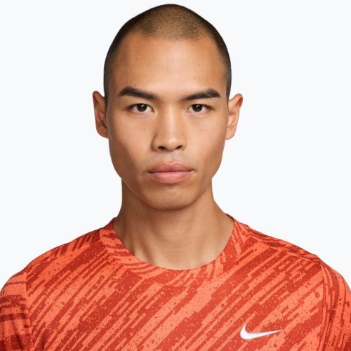 Мъжка фланелка за тенис Nike Court Dri-Fit Victory Print turf orange/white