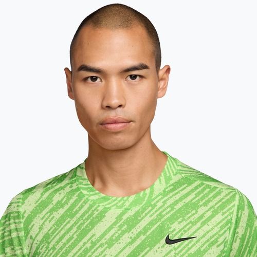 Мъжка фланелка за тенис Nike Court Dri-Fit Victory Print mean green/black