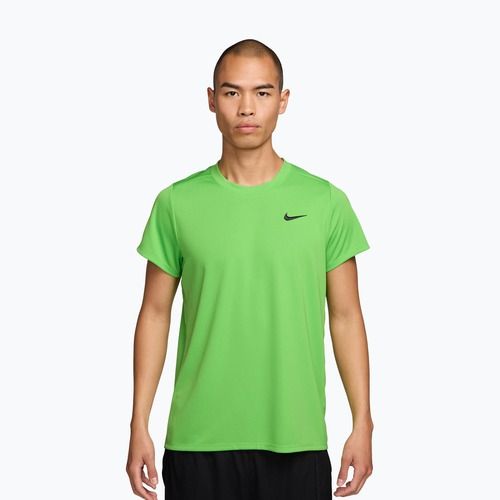 Мъжка фланелка за тенис Nike Court Dri-Fit Victory mean green/black