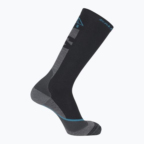 Скиорски чорапи Salomon MTN black/blue danube