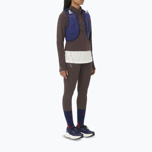 Чорапи Salomon Gravel Crew deep blue/haute red