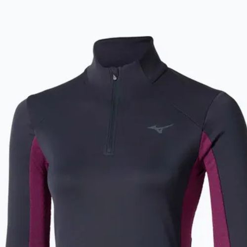 Дамски суитшърт за бягане Mizuno Active Warm Half Zip baritone blue