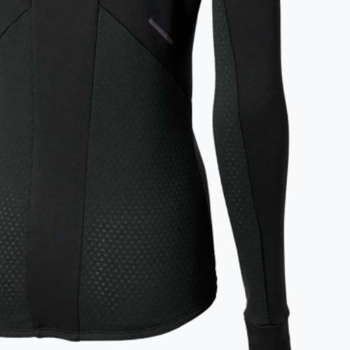 Дамски суитшърт за бягане Mizuno Active Warm Hooded black