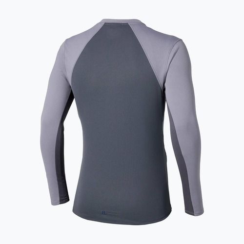 Мъжка блуза с дълъг ръкав за бягане Mizuno Tech Thermal Charge quiksilver
