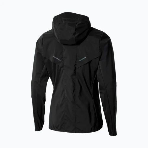 Дамско яке за бягане Mizuno Tech Thermal Charge Hooded black