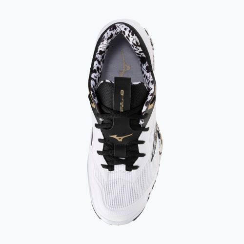 Обувки за хандбал Mizuno Wave Stealth 6 white/black/ge gold