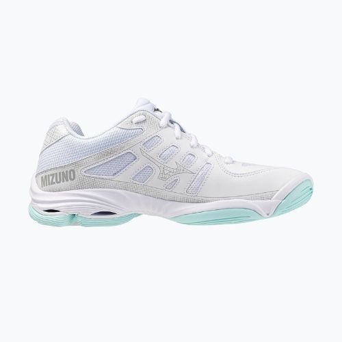 Дамски обувки за волейбол Mizuno Wave Voltage 2 white/blue tint