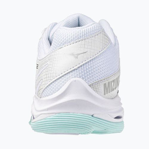 Дамски обувки за волейбол Mizuno Wave Voltage 2 white/blue tint