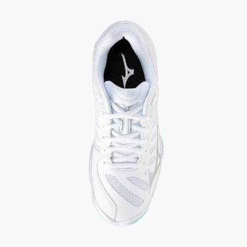 Дамски обувки за волейбол Mizuno Wave Voltage 2 white/blue tint