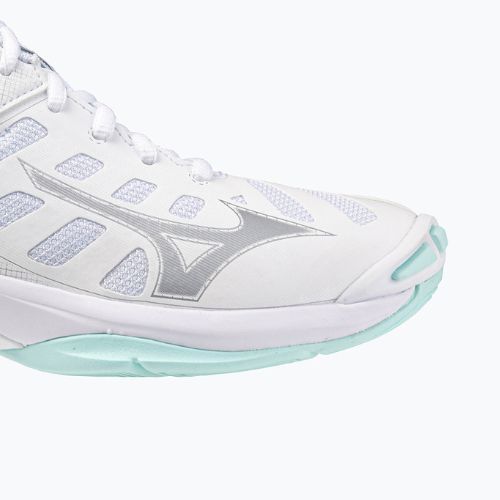 Дамски обувки за волейбол Mizuno Wave Voltage 2 white/blue tint