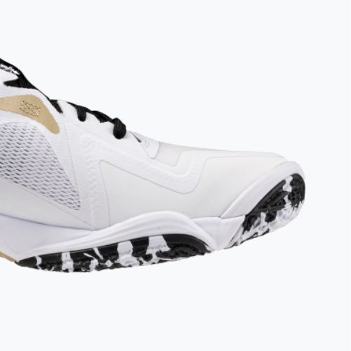 Обувки за волейбол Mizuno Wave Lightning Z8 Mid white/black/ge gold