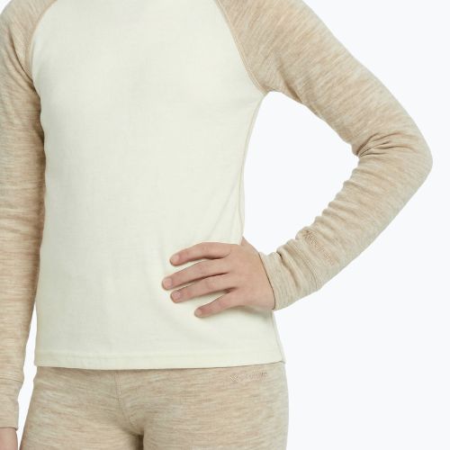 Детски комплект термо бельо WOOLCANO Merino SET0982 beige