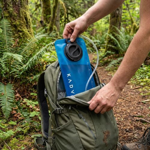 Хидратираща система KADVA Flowbie ClickFit 2 l blue