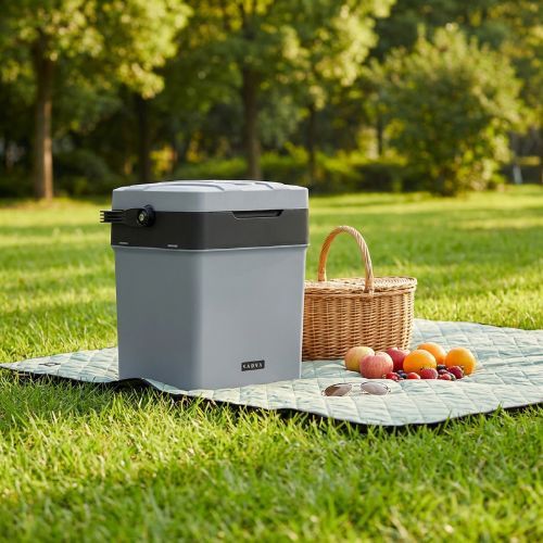 Туристически хладилник KADVA AC/DC grey