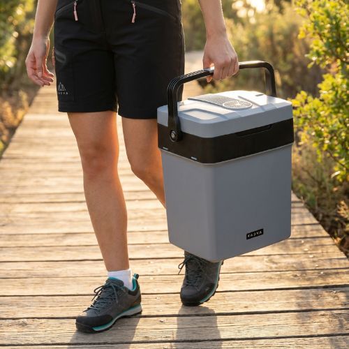 Туристически хладилник KADVA AC/DC grey