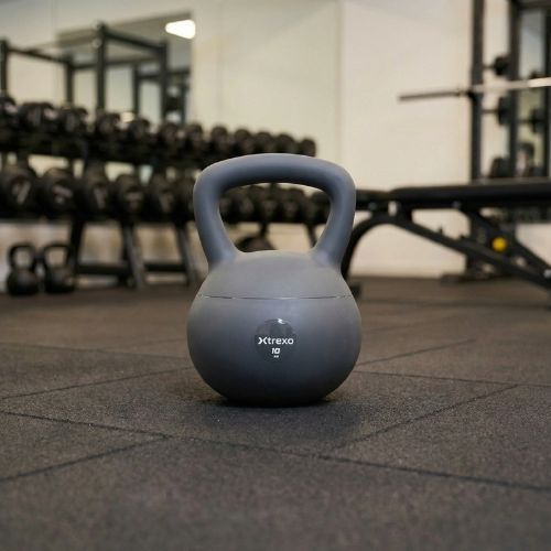 Мек кетълбел XTREXO 10 kg сив