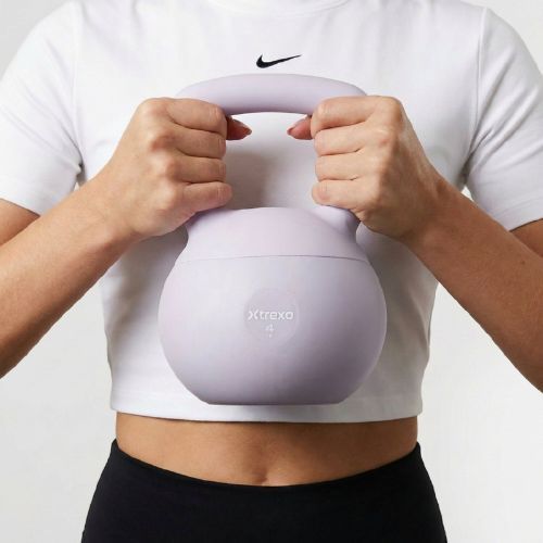 Kettlebell SOFT XTREXO 4 кг лилав