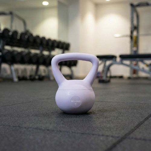 Kettlebell SOFT XTREXO 4 кг лилав
