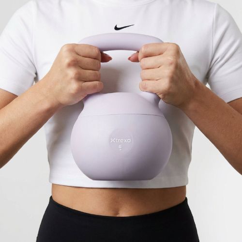 Kettlebell SOFT XTREXO 6 кг лилав
