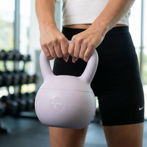 Kettlebell SOFT XTREXO 8 кг лилав