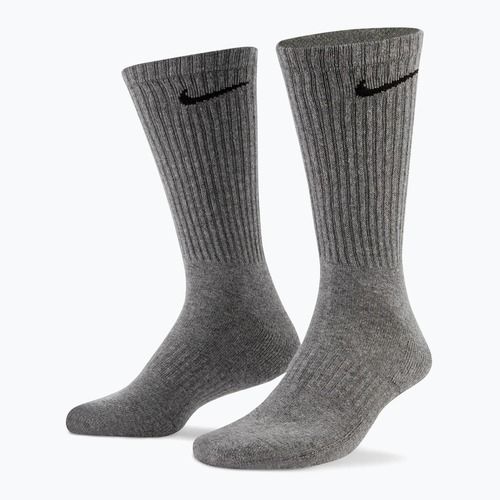 Мъжки чорапи Nike Everyday Cushioned 6 чифта carbon heather/black