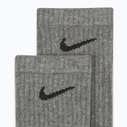 Мъжки чорапи Nike Everyday Cushioned 6 чифта carbon heather/black