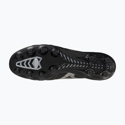 Мъжки футболни обувки Mizuno Morelia Neo IV β Elite FG black/galaxy silver/black