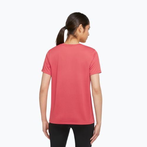Дамска тениска за тренировка Nike Dri-Fit sea coral/ white