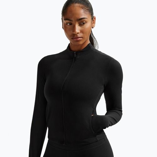 Дамско тренировъчно горнище Nike Zenvy Dri-Fit Full Zip black/cool grey