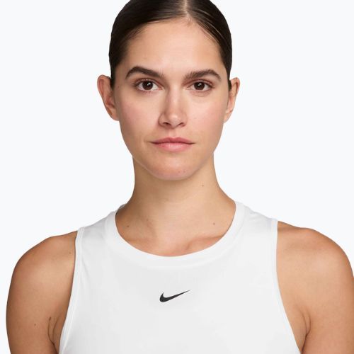 Дамска тениска за тренировка Nike One Classic Dri-Fit white/black