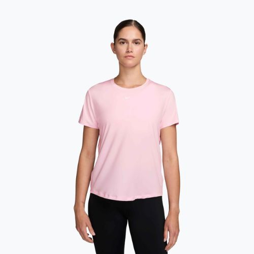 Дамска тениска Nike One Classic Dri-Fit pink foam/white