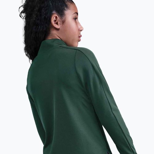 Детска блуза с дълъг ръкав за тренировка Nike Dri-Fit 1/4 Zip fir/white