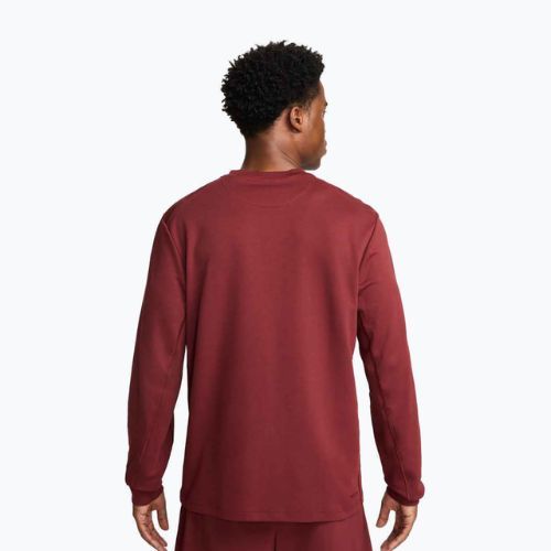 Мъжка блуза с дълъг ръкав Nike Primary Dri-Fit Versatile dark team red/dark team red