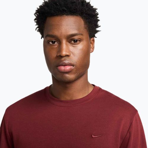 Мъжка блуза с дълъг ръкав Nike Primary Dri-Fit Versatile dark team red/dark team red