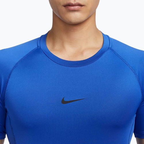 Мъжка тениска за тренировка Nike Pro Dri-Fit Tight Fitness royal/black